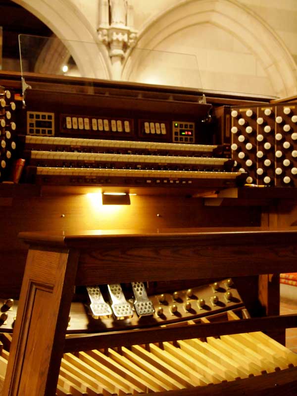 Pipe organ at Christ & St. Luke's
