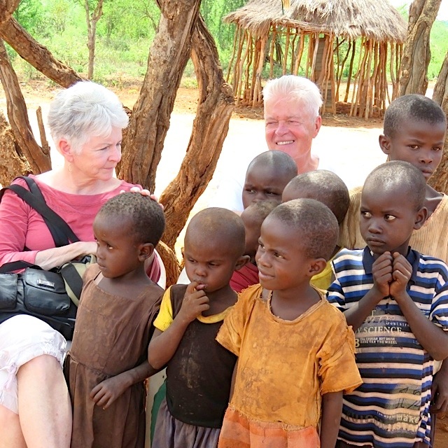 Kate and Rudy in Kenya