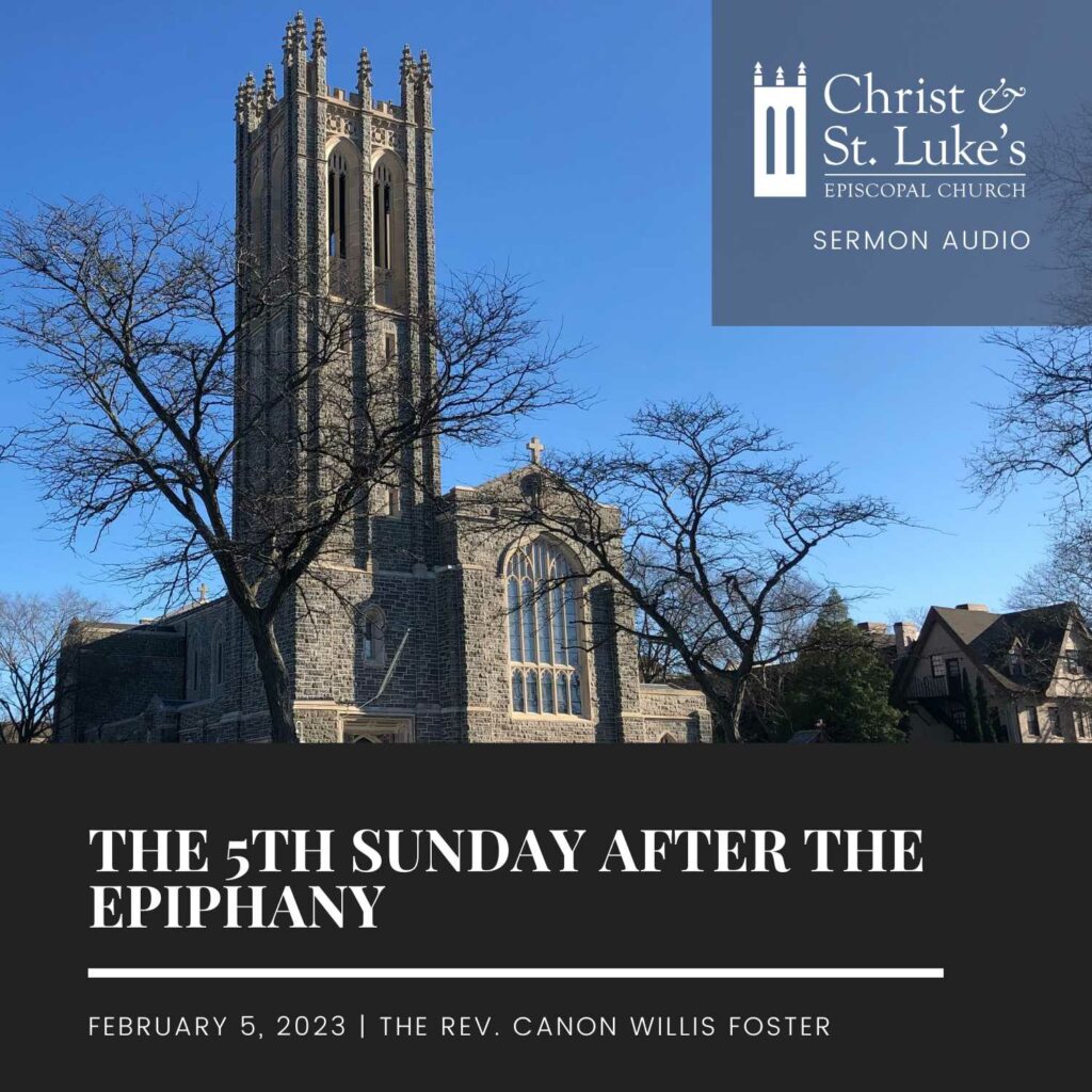The 5th sunday after the epiphany 2023