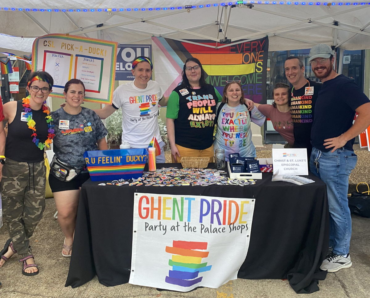 Members of our pub club group at ghent pride 2023