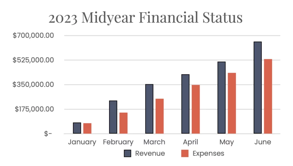 2023 midyear financial status