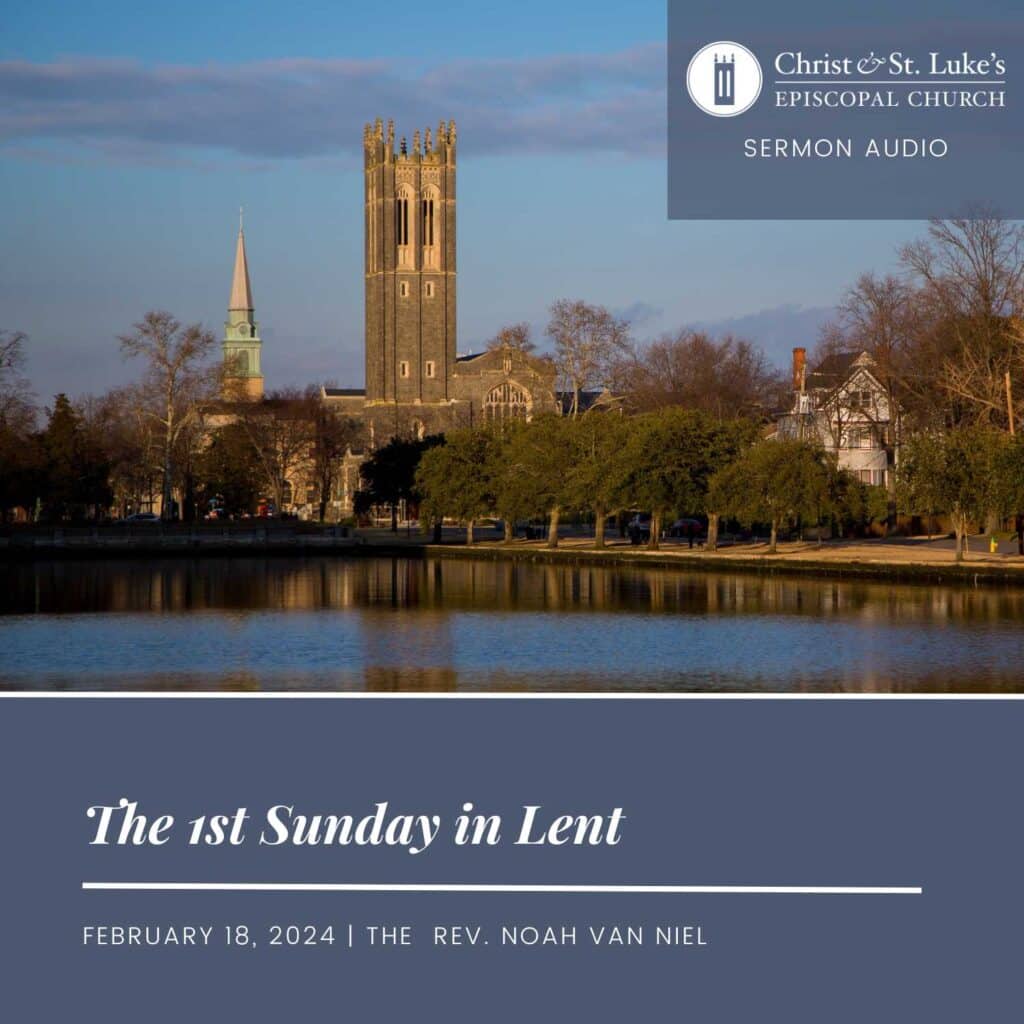The 1st sunday of lent, 2024