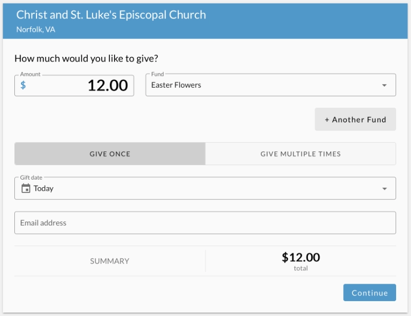 Easter flowers give screen
