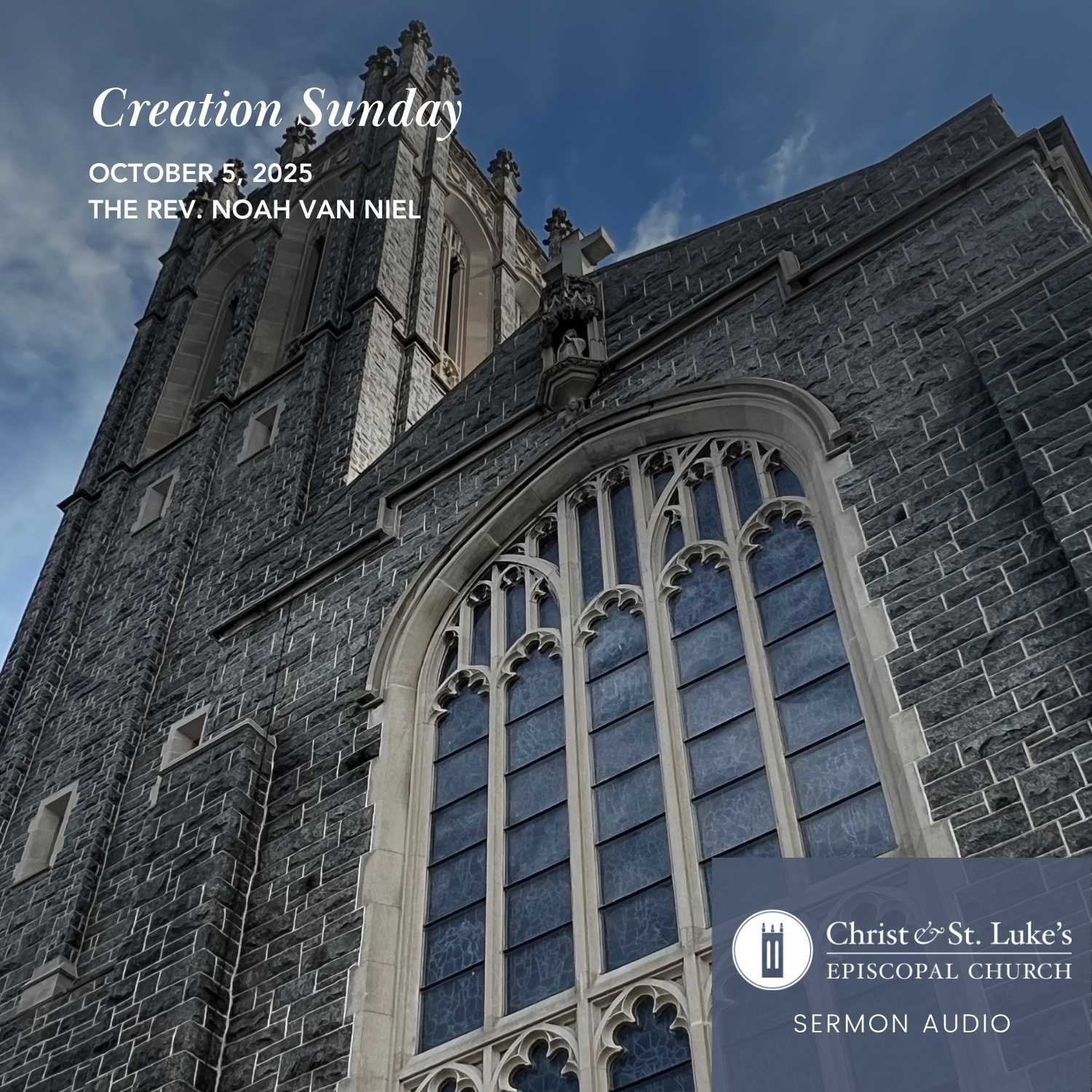 Creation Sunday, 2025