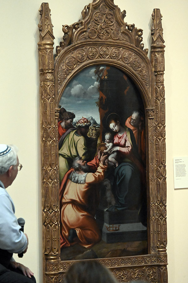 Adoration of the magi by giovan filippo crisuolo